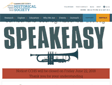 Tablet Screenshot of historicalsociety.com